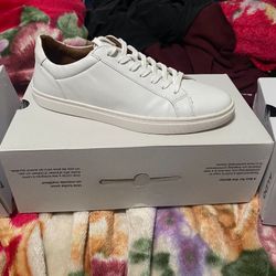 Pair Of White Aldo Shoes, Never Used. Size 10 1/2
