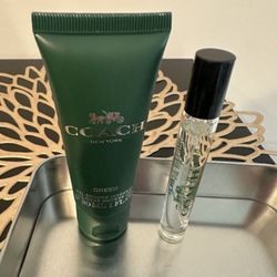 New Green Coach Discover Kit For Men 10ml fragrance
