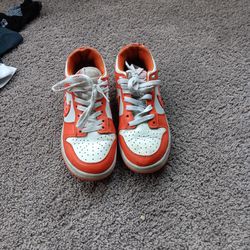 Orange Paisly Low Dunk Size 6 Trying To Get Rid