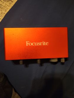 Focus rite Scarlett 2I2
