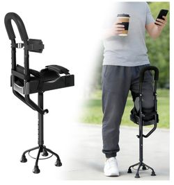 Forearm Crutches for Leg Injury Support