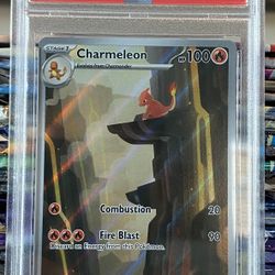 Pokémon Slabs Charmeleon PSA 10, Psyduck PSA 9, Alakazam PSA 10