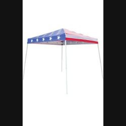 10x10 Canopy USA Theme