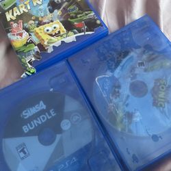 3 Pack PS4 Games