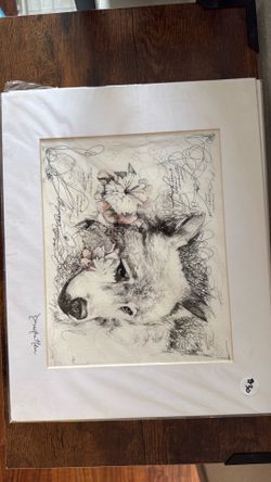 Wolf art
