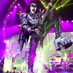 KISS - Gene Simmons Framed/Matted Original Photo 39” x 29” One of a kind.