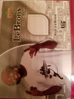 Lebron james Jersey card