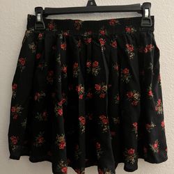 Brandy Melville Floral Skirt