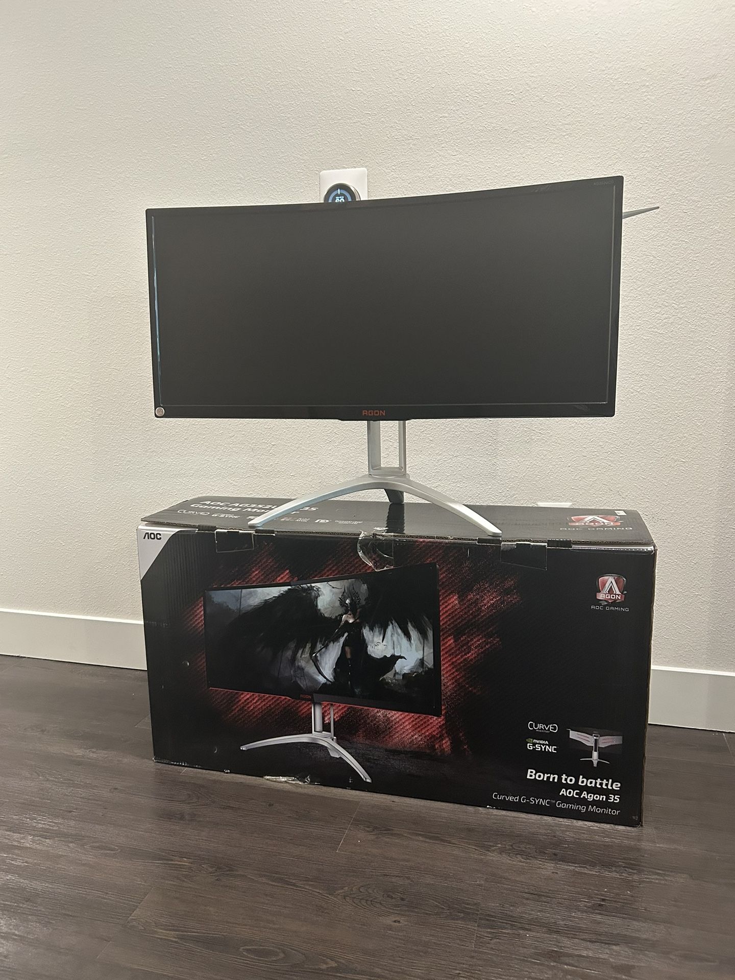 AOC Curved Ultrawide 3440x1440 100Hz G-Sync Gaming Monitor