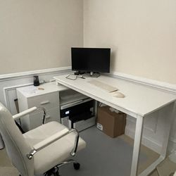 Office Desk and Chair