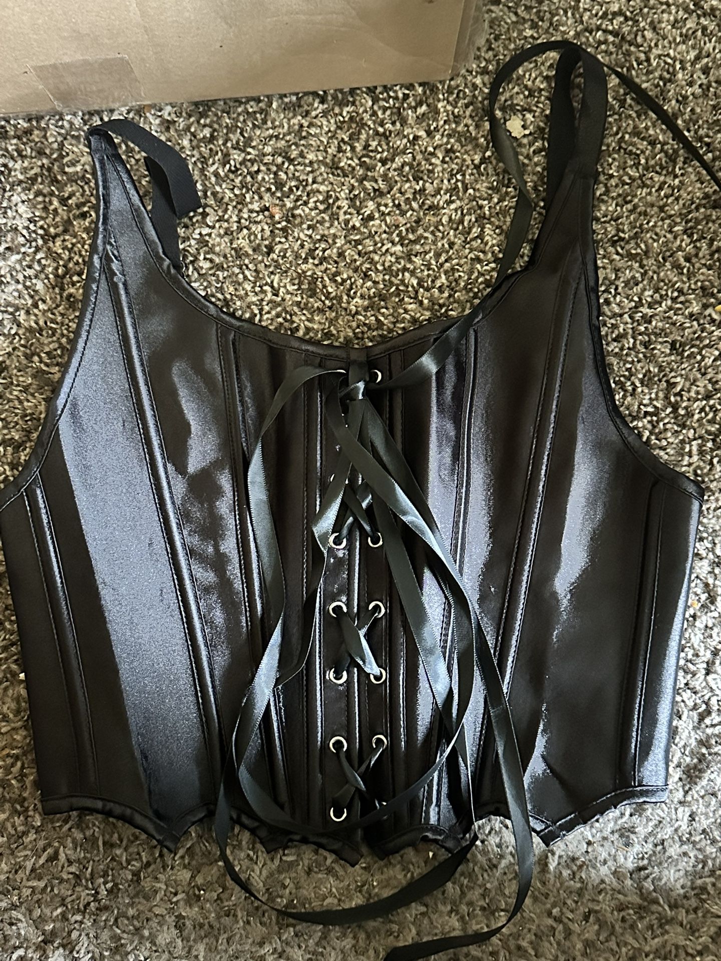 Forest Ink Black Corset