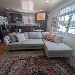 Gray Sectional Sleeper Couch