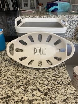 Rae Dunn Rolls basket