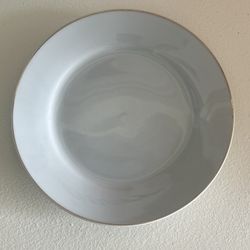 Dessert/dinner Bowl Gold Rimmed; 24 Set