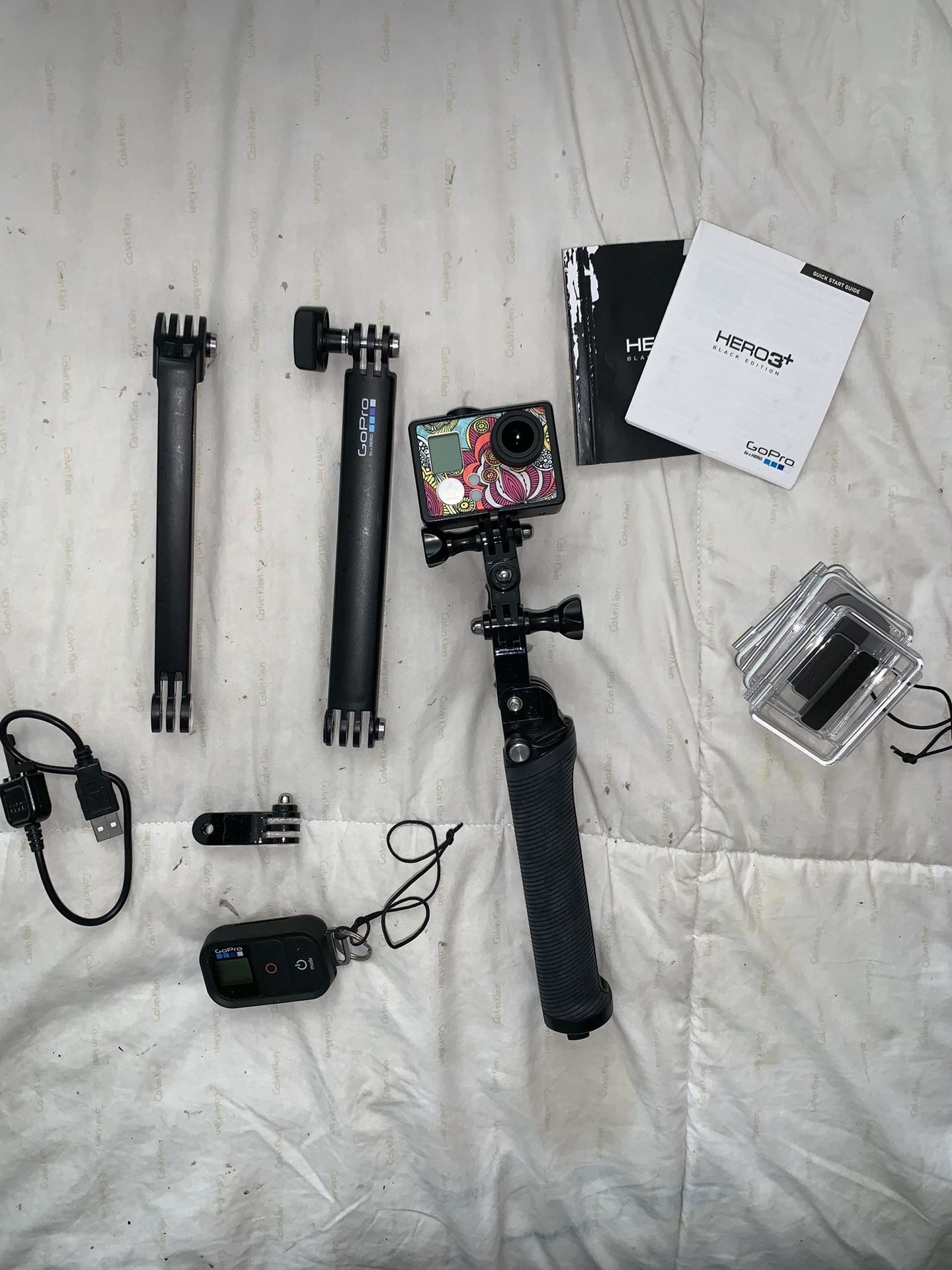 GoPro Hero 3 with all accessories & bag SHOWN