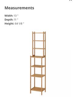 Ragrund IKEA bathroom shelf