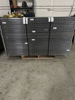 U Line Chrome Shelving Units