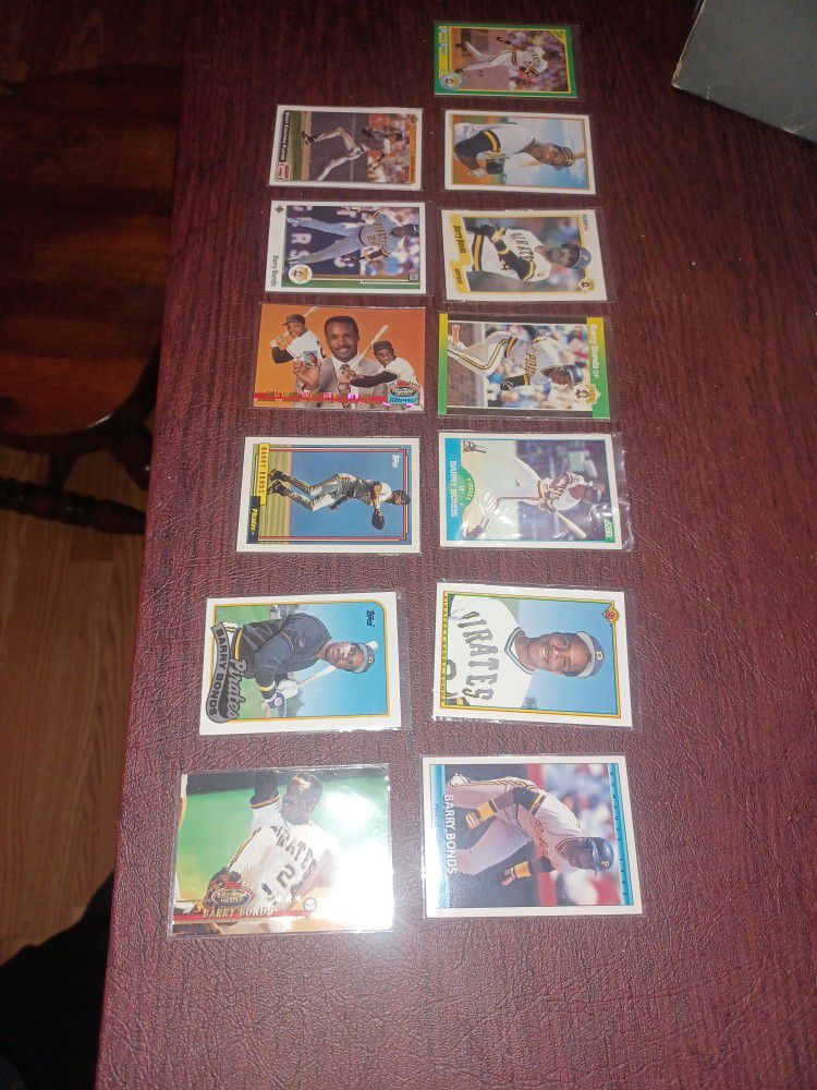 13 Barry Bonds Near Mint! 1(contact info removed) All For $550.00