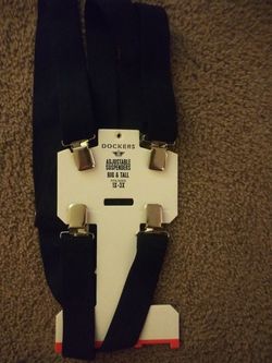 ****Dockers Adjustable Suspenders***
