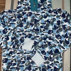 Bape Zip Up Large