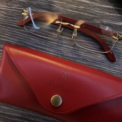 Cartier glasses with box