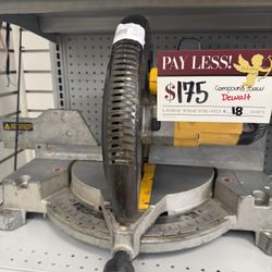 Dewalt Compound Saw 