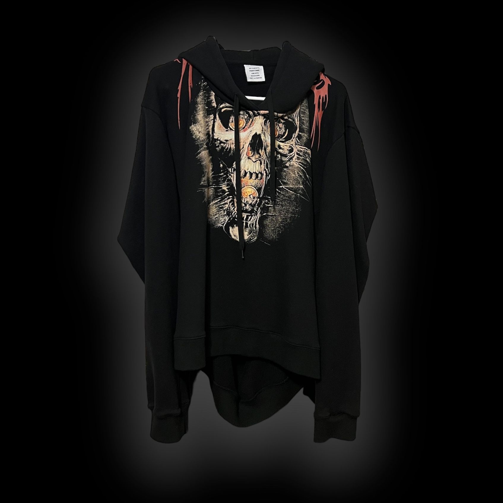vetements misplaced skull hoodie (Read Description.) for Sale in