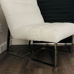 White Lounge Chair