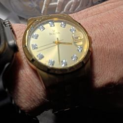 Bulova Gold Watch $100