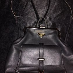 Black Prada Backpack