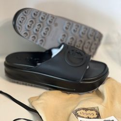 Gucci Men And Women Slides 