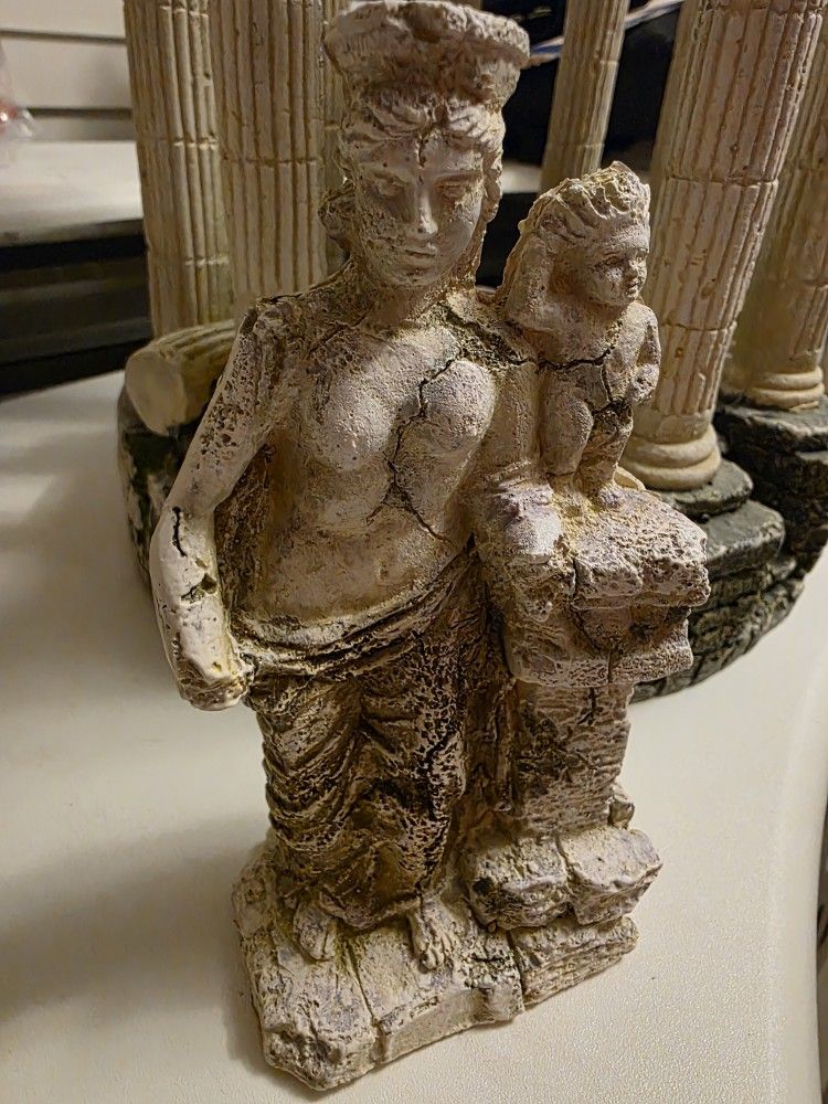 Top Fin® Roman Sanctuary Aquarium Ornament