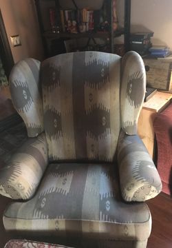 Winged chair