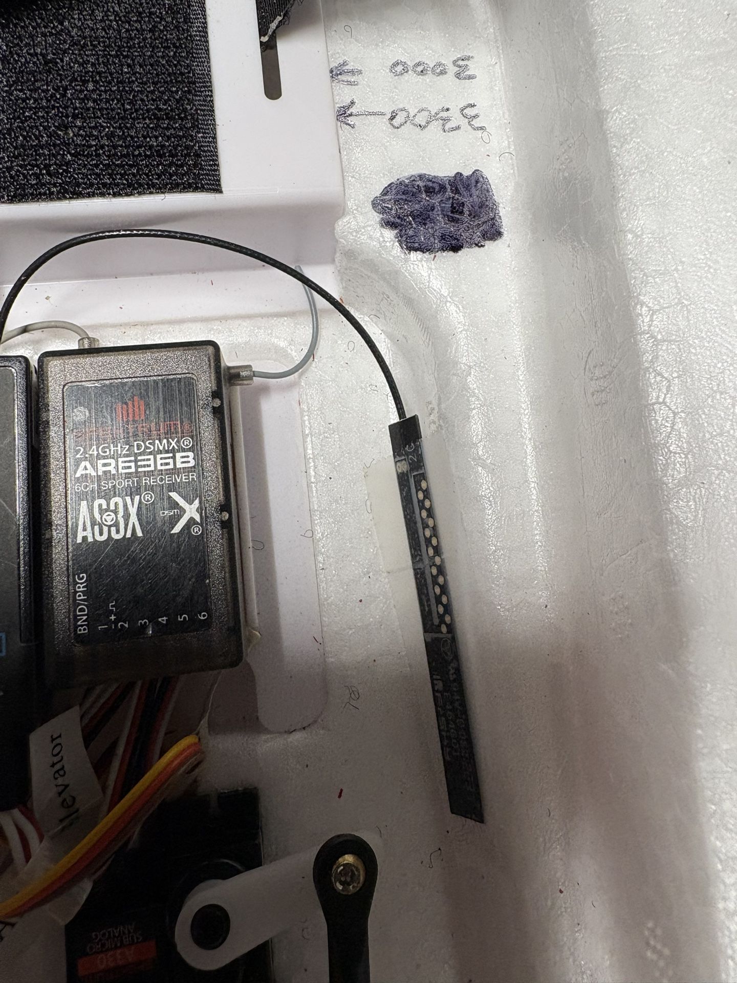 Rc Airplane Receiver Spectrum Ar 636B AS3X