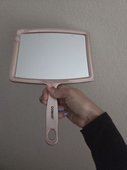 Handmirror Damaged With Nail Polish Remover