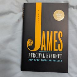 Signed Edition JAMES by Percival Everett TRUE FIRST PRINT 1st/1st Pulitzer Prize Winner