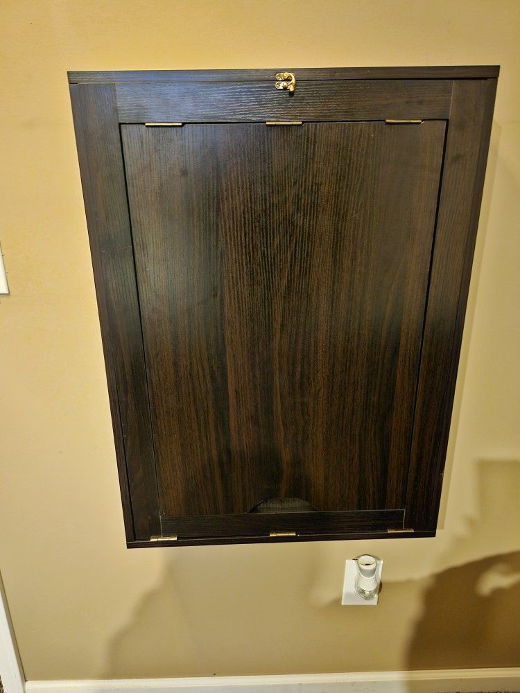 Wall Mounted Murphy Desk (Espresso)
