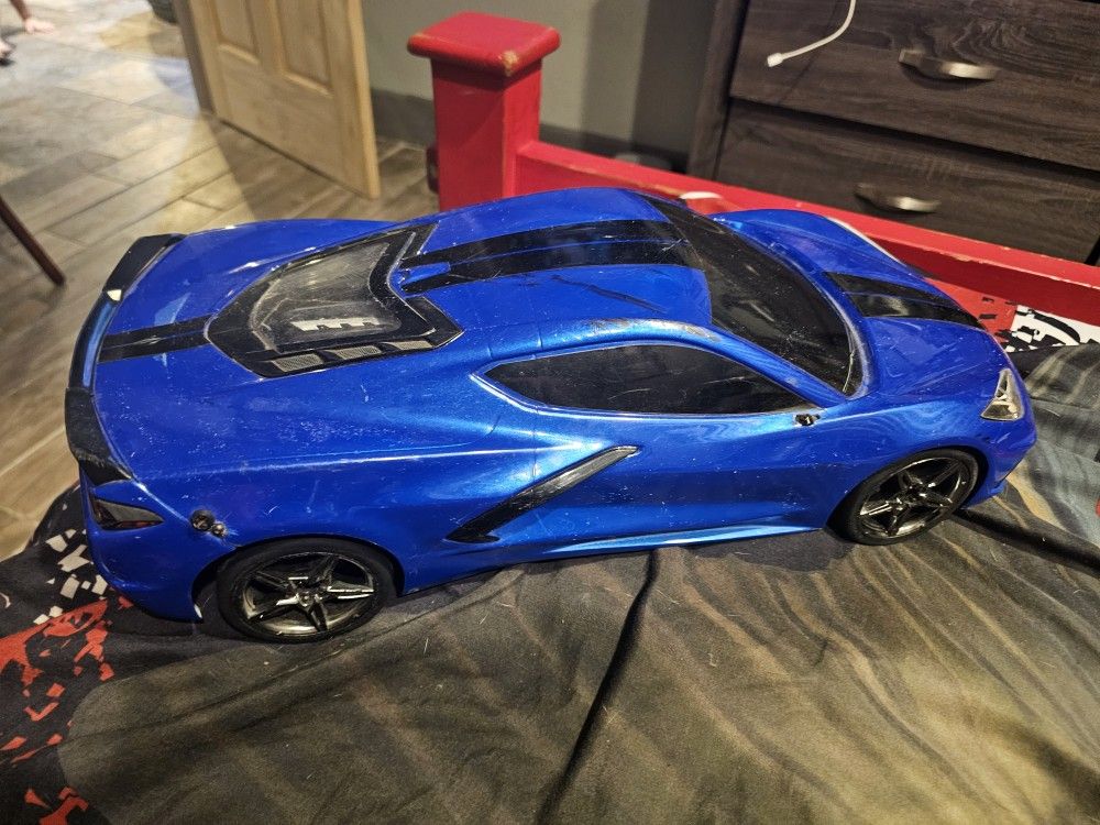 Traxxas C8 Corvette 4-tec 3.0 With Brushless Setup