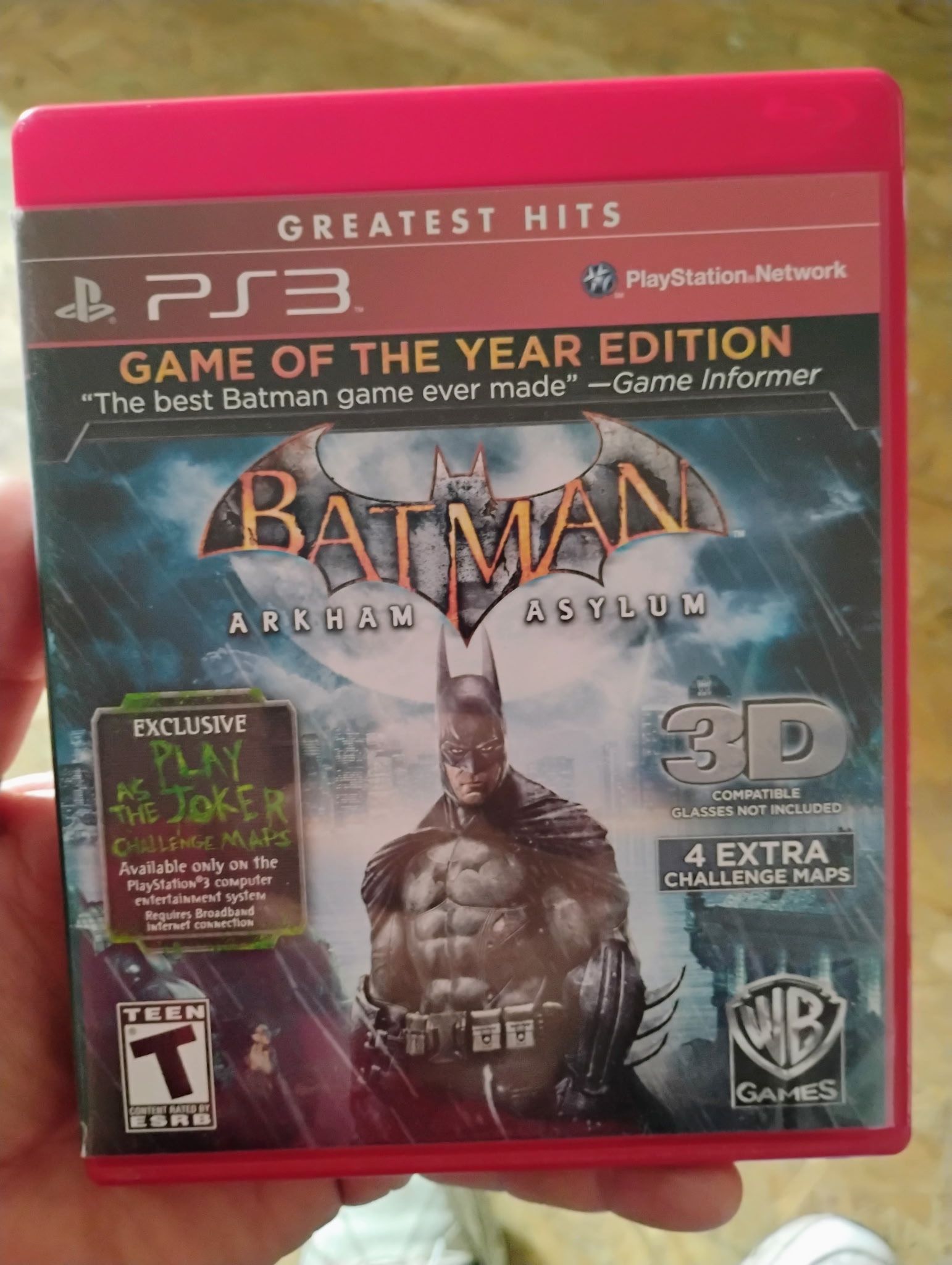 BATMAN PS3 game