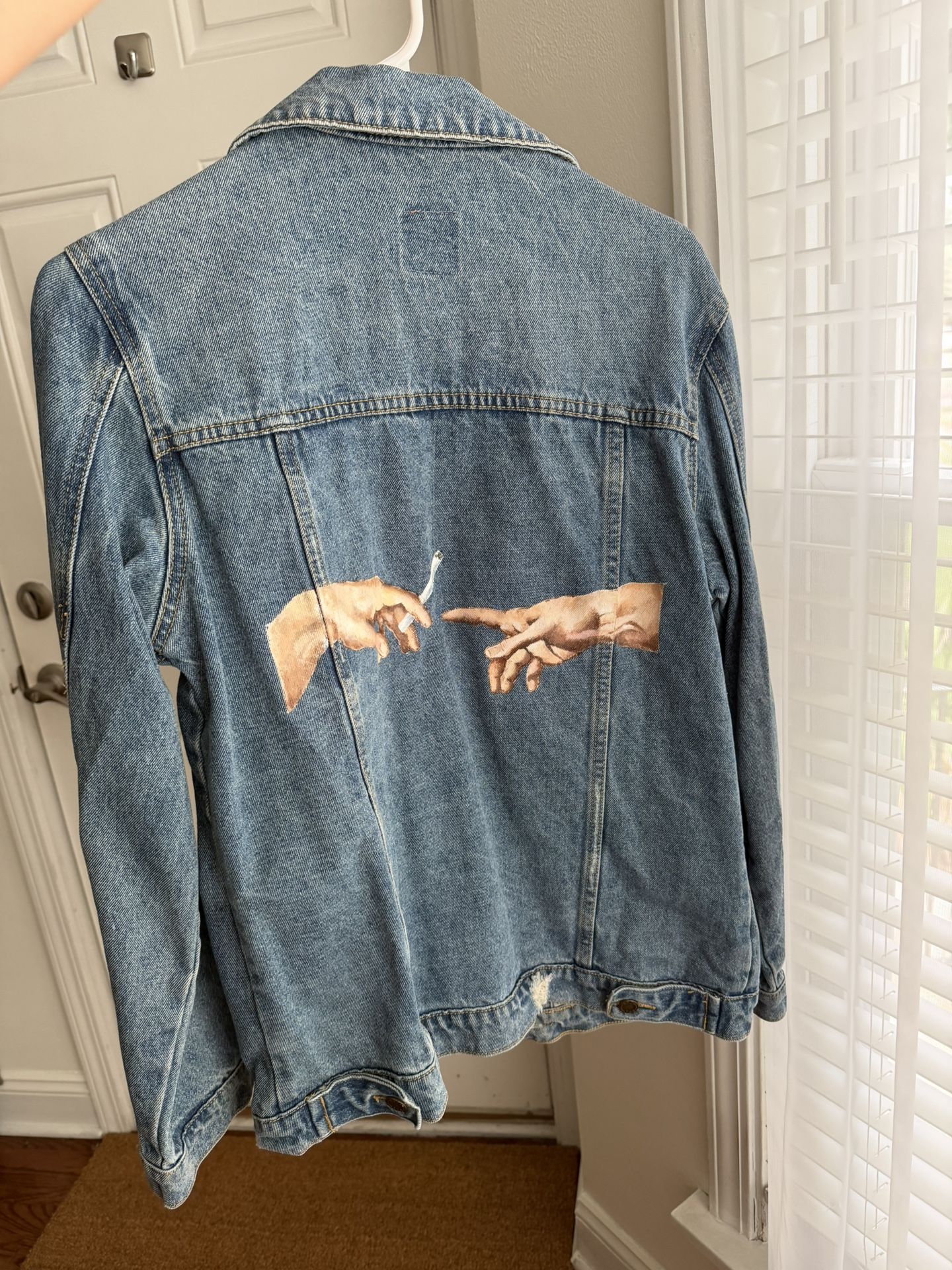 Denim Jacket – Hand-Painted Custom Art
