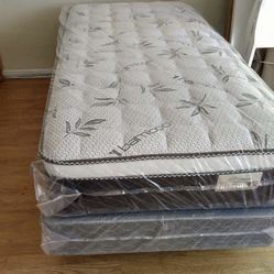 Twin Size Pillow Top Mattress Set ‼️‼️