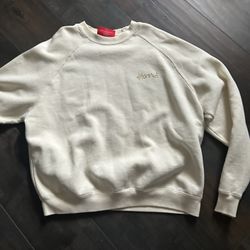 4hunnid Crème Crewneck 
