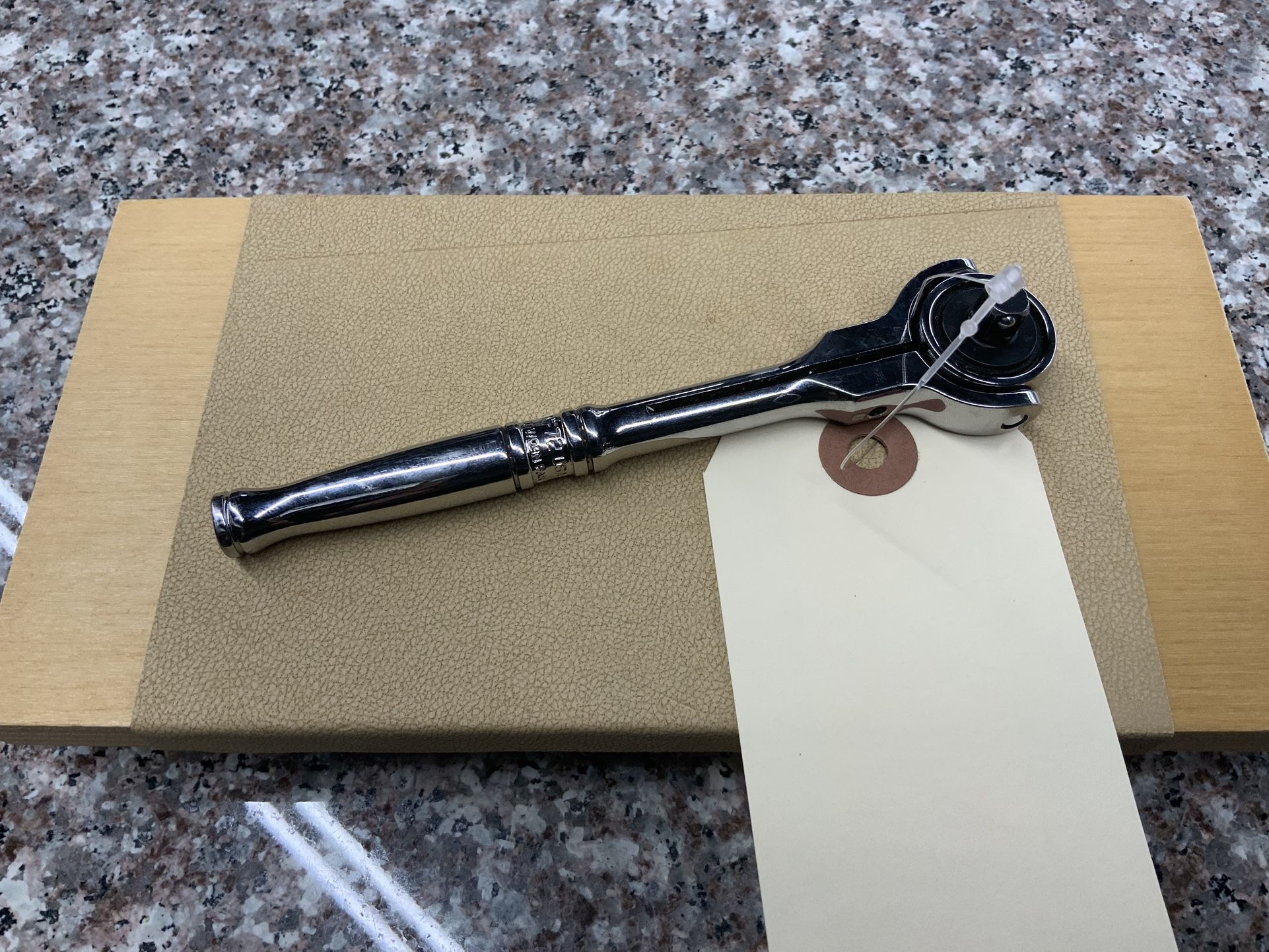 Snap-on 1/4" Drive Standard Handle Round Swivel Head Ratchet