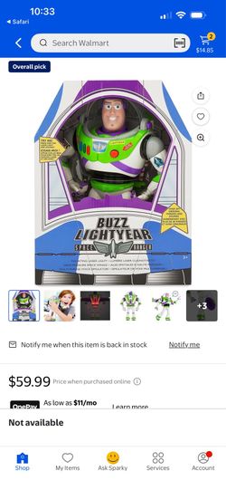 Buzz lightyear toy