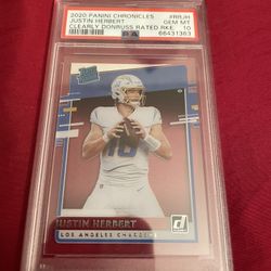 Justin Herbert PSA 10 