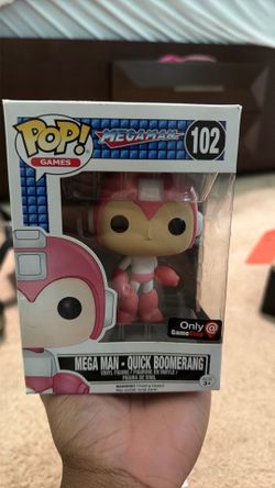 MegaMan quick boomerang pop