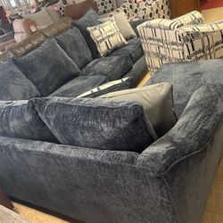 Brand new sofa, sectional 1299 matching chair, 399