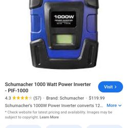 1000 Way Duralast Inverter 