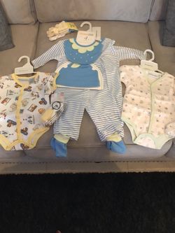 All NEW 3-6 months baby clothes