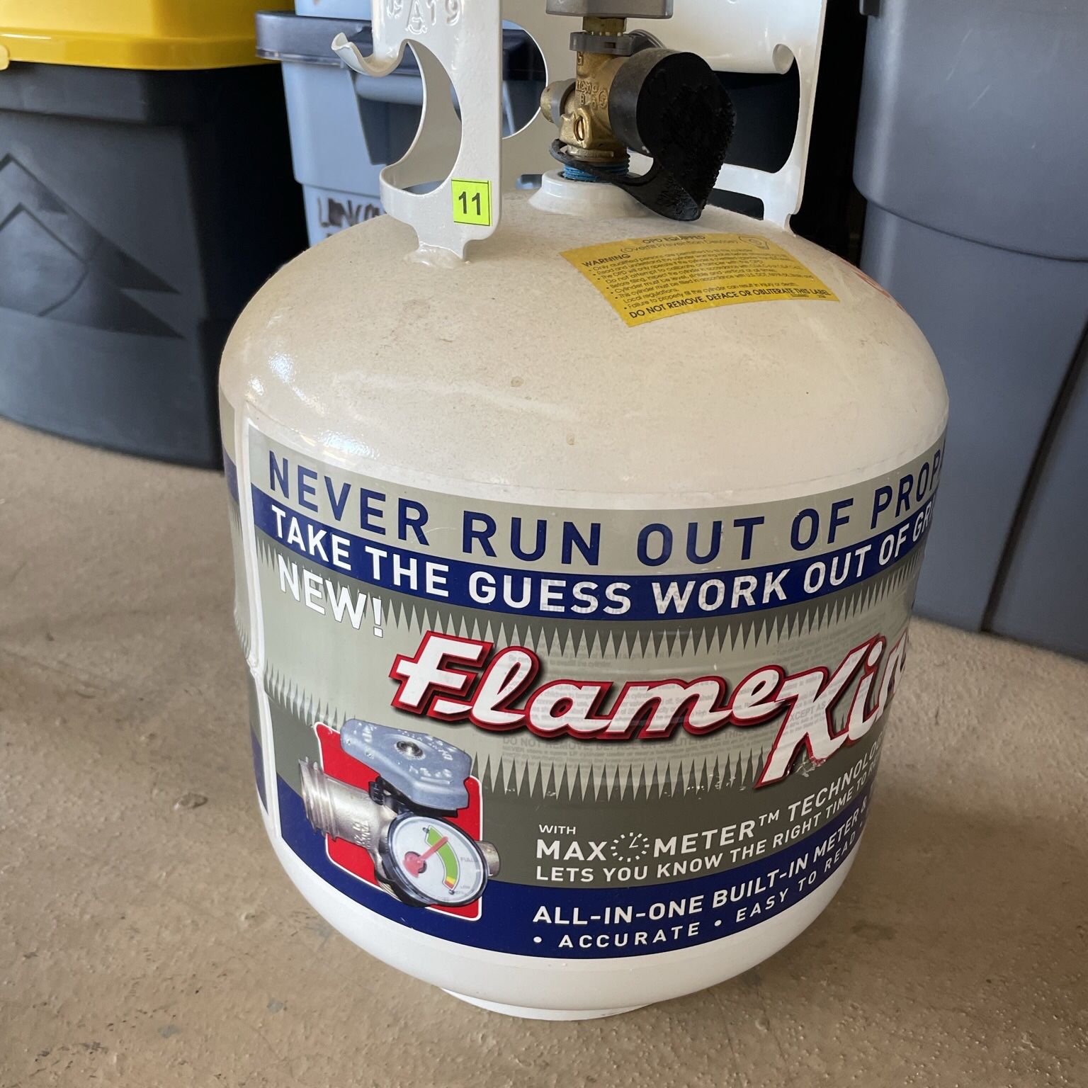 Costco Propane Tank, 20 Lb Tank W/ OPD Valve Gauge